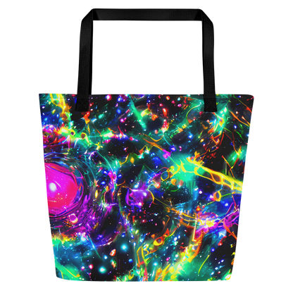 Large Tote Bag w/ Pocket - Blythe Nebula