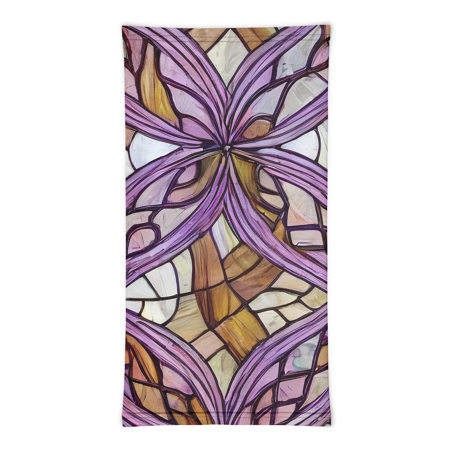 Neck Gaiter - Stained Glass Whirl