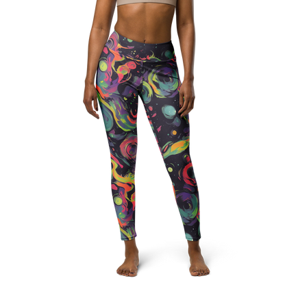 Yoga Leggings - Psychedelic Drift