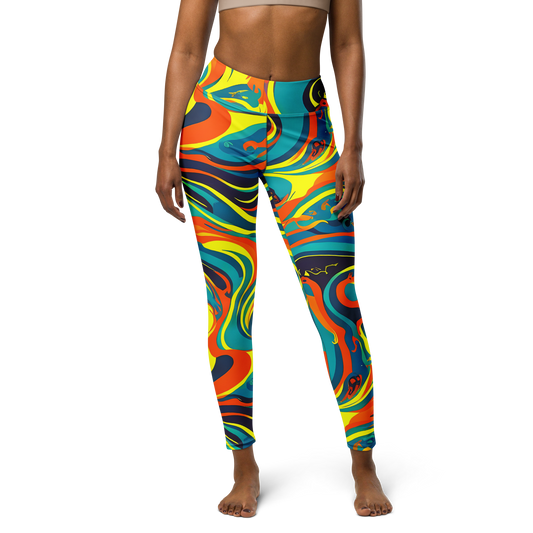 Yoga Leggings - Mythic Maelstrom