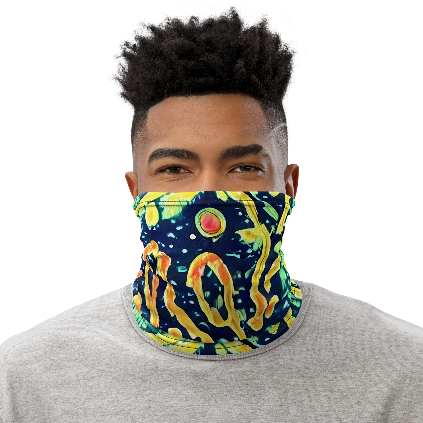 Neck Gaiter - Vortex Glow