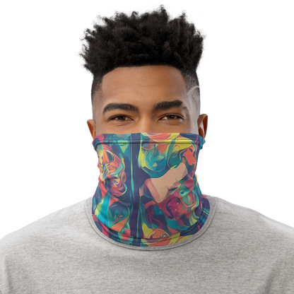 Neck Gaiter - Neon Aurora