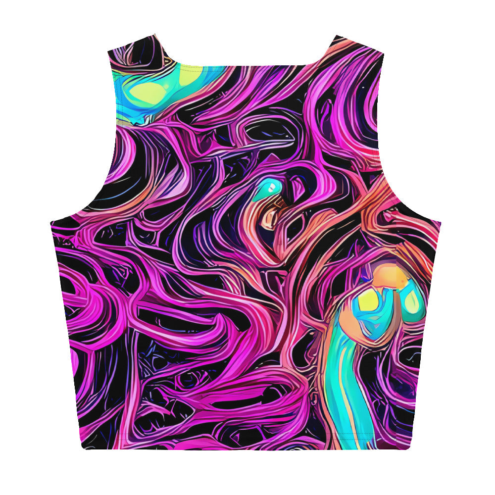 Crop Top - Neon Drizzle