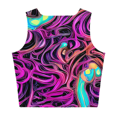Crop Top - Neon Drizzle