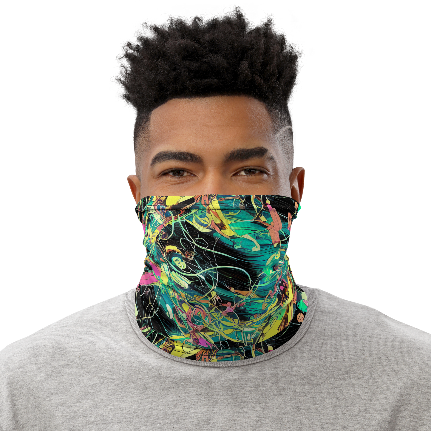 Neck Gaiter - Cyborg Whirl