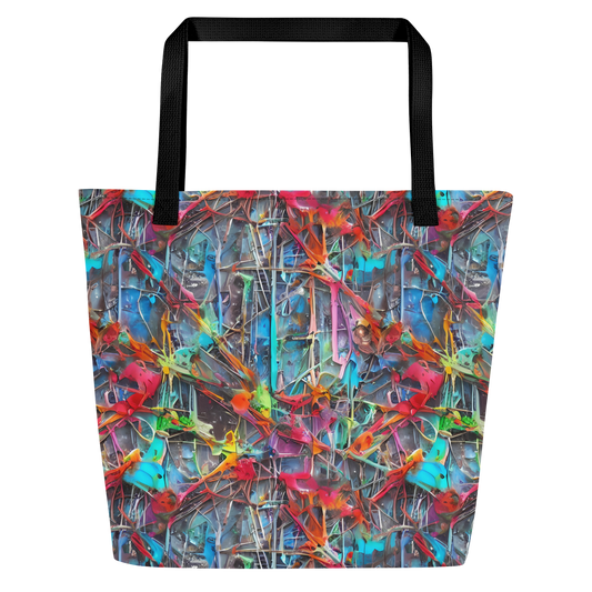 Large Tote Bag w/ Pocket - Junkyard Jewel