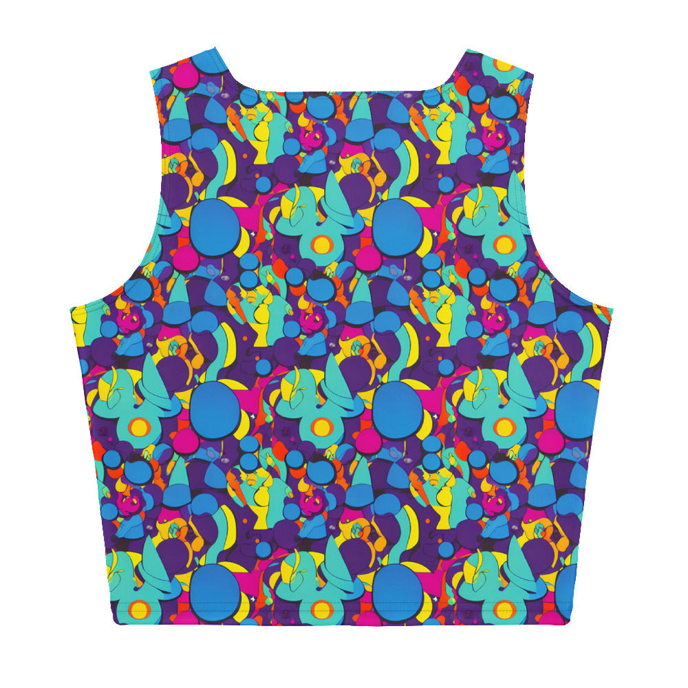 Crop Top - Psychedelic Harmony