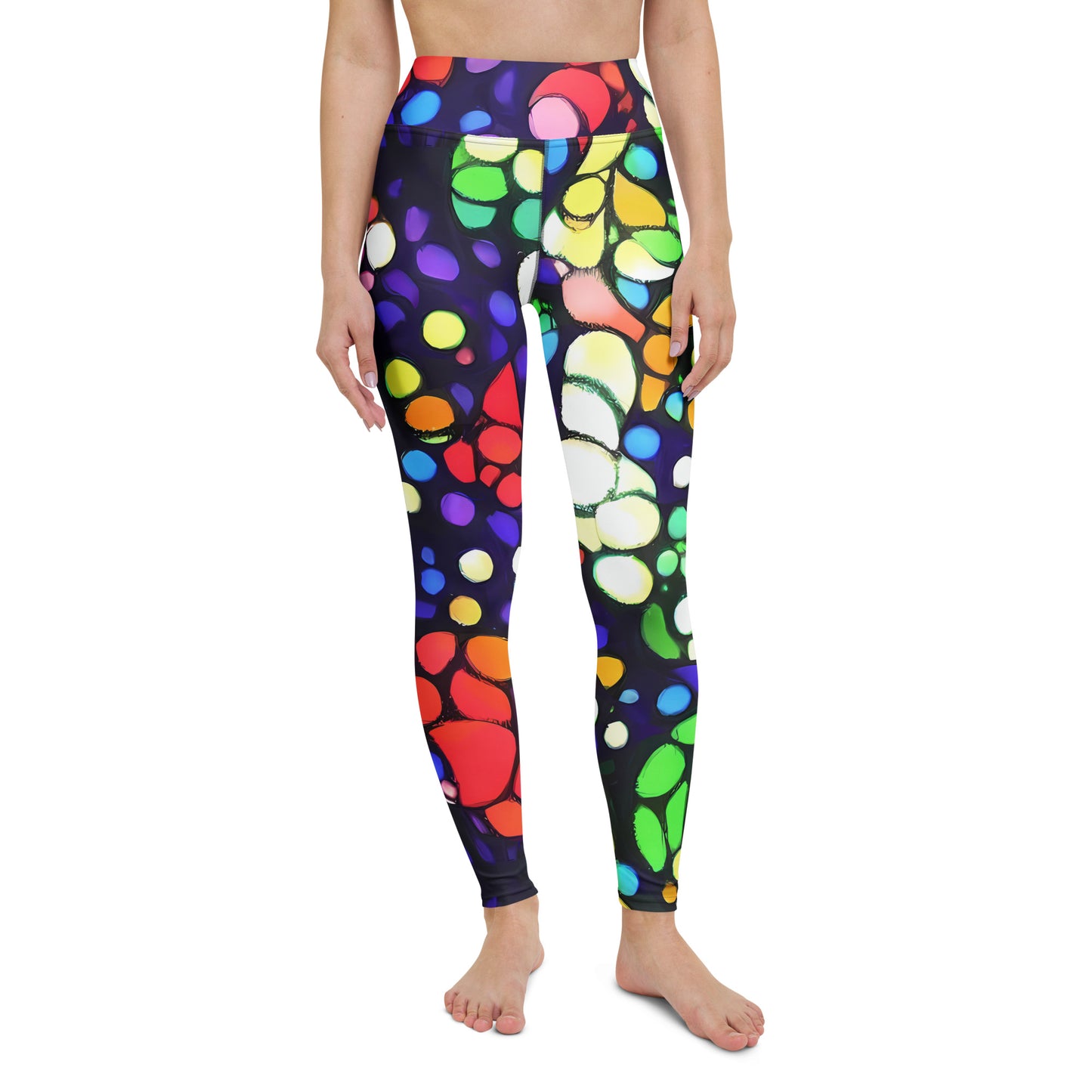 Yoga Leggings - Bubble Fantasia