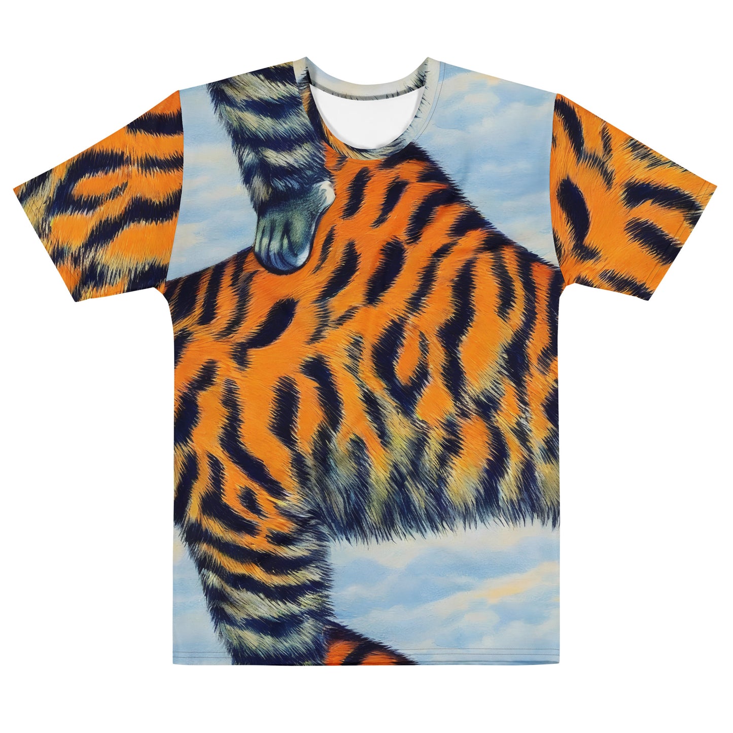 Men's Crew Neck T-Shirt - Tiger's Dream