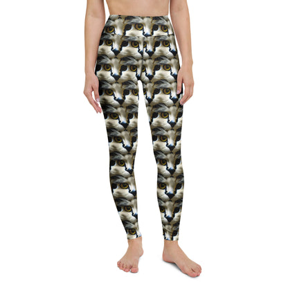 Yoga Leggings - Feline Fancy