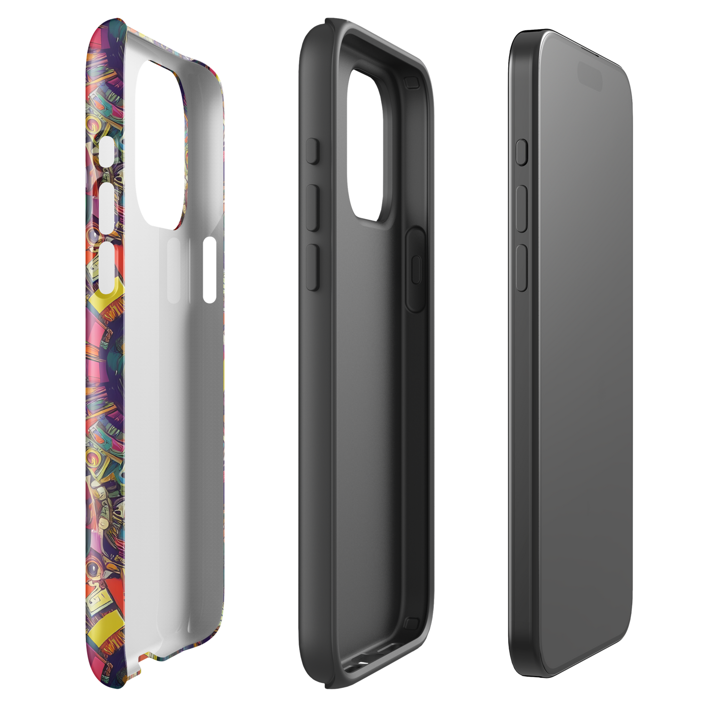 Tough Case for iPhone® - Cosmic Collage