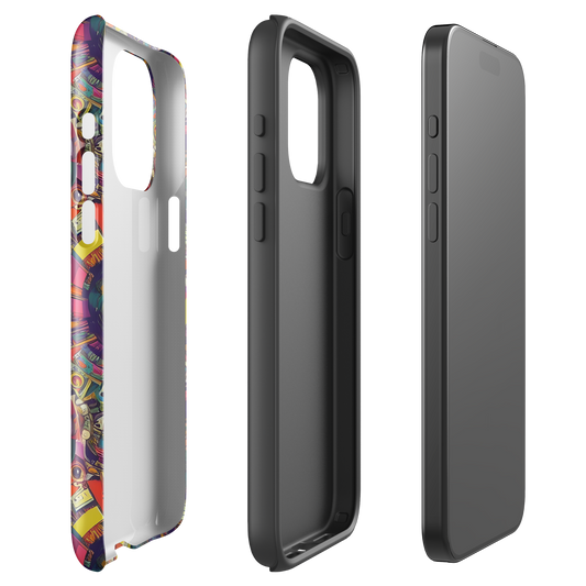 Tough Case for iPhone® - Cosmic Collage