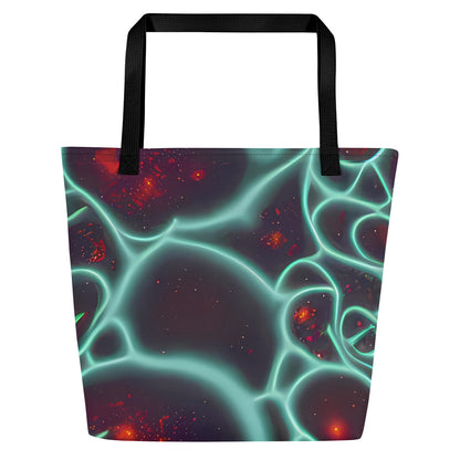 Large Tote Bag w/ Pocket - Kerstens Circuit