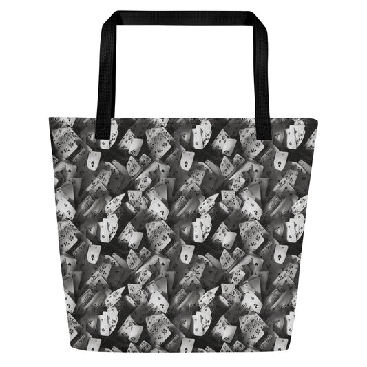 Large Tote Bag w/ Pocket - Fortune’S Folly