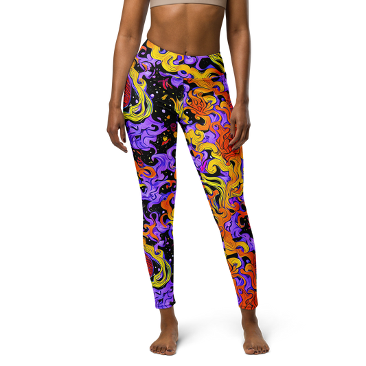 Yoga Leggings - Bosschaert Swirl