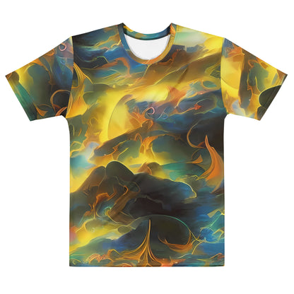 Men's Crew Neck T-Shirt - Ethereal Glow