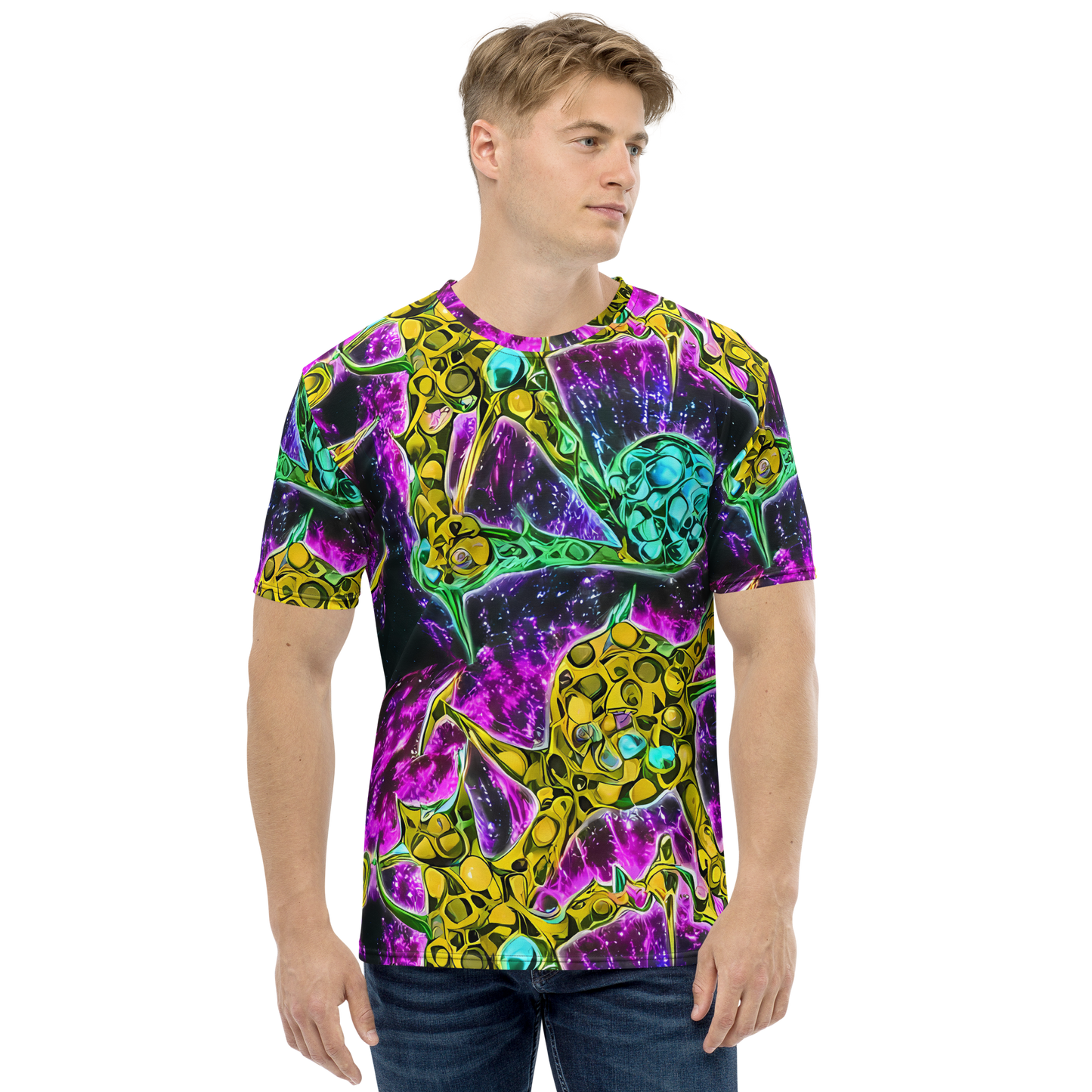 Men's Crew Neck T-Shirt - Adolf's Aura