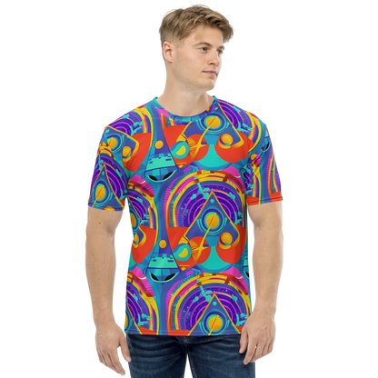 Men's Crew Neck T-Shirt - Blast of Color