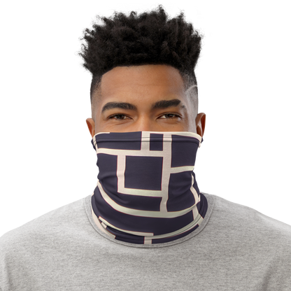 Neck Gaiter - Gilded Gridlock