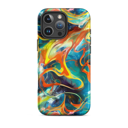 Tough Case for iPhone® - Cecily’S Swirl