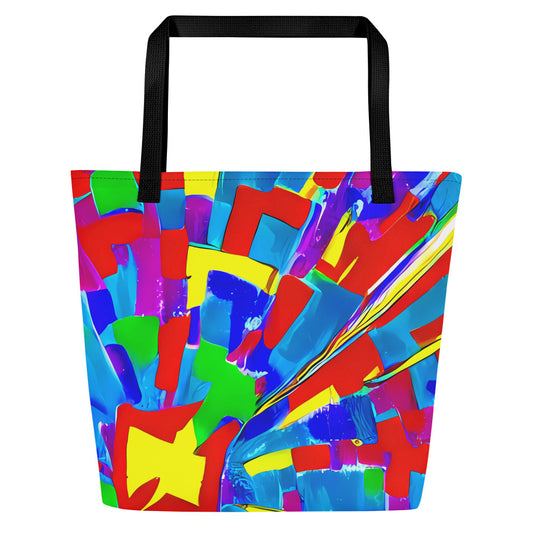 Large Tote Bag w/ Pocket - Newman's Nexus