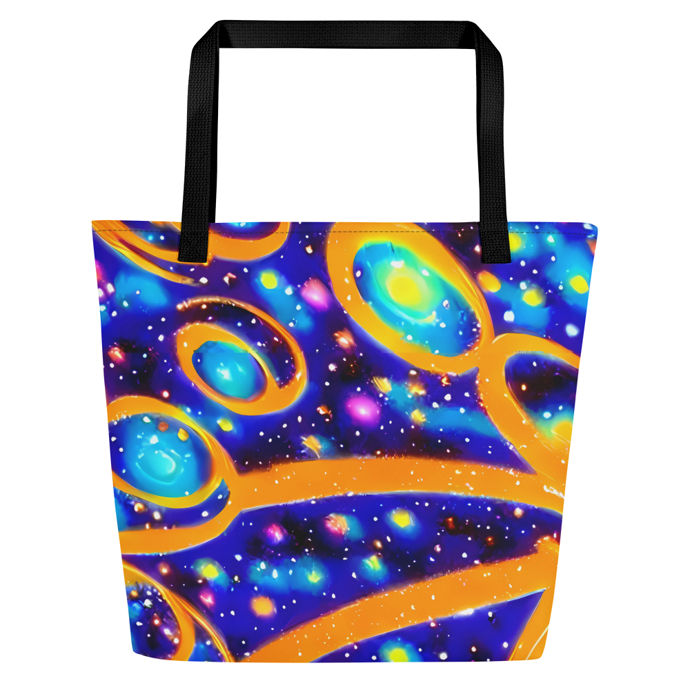 Large Tote Bag w/ Pocket - Epic Orbit