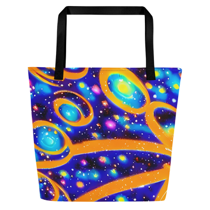 Large Tote Bag w/ Pocket - Epic Orbit