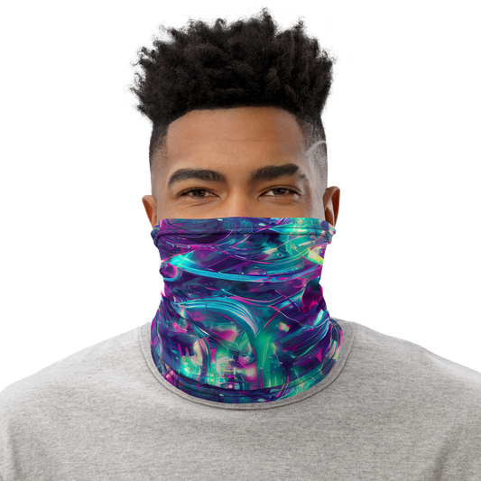 Neck Gaiter - Synthwave Surge