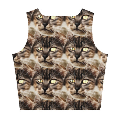 Crop Top - Feline Reverie