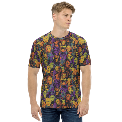 Men's Crew Neck T-Shirt - Kaleidoscopic Spirits