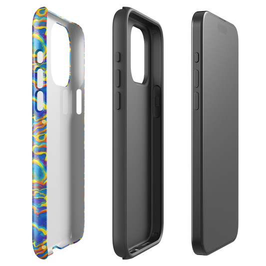 Tough Case for iPhone® - Chroma Ripple