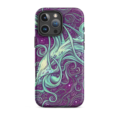 Tough Case for iPhone® - Temple Swirls