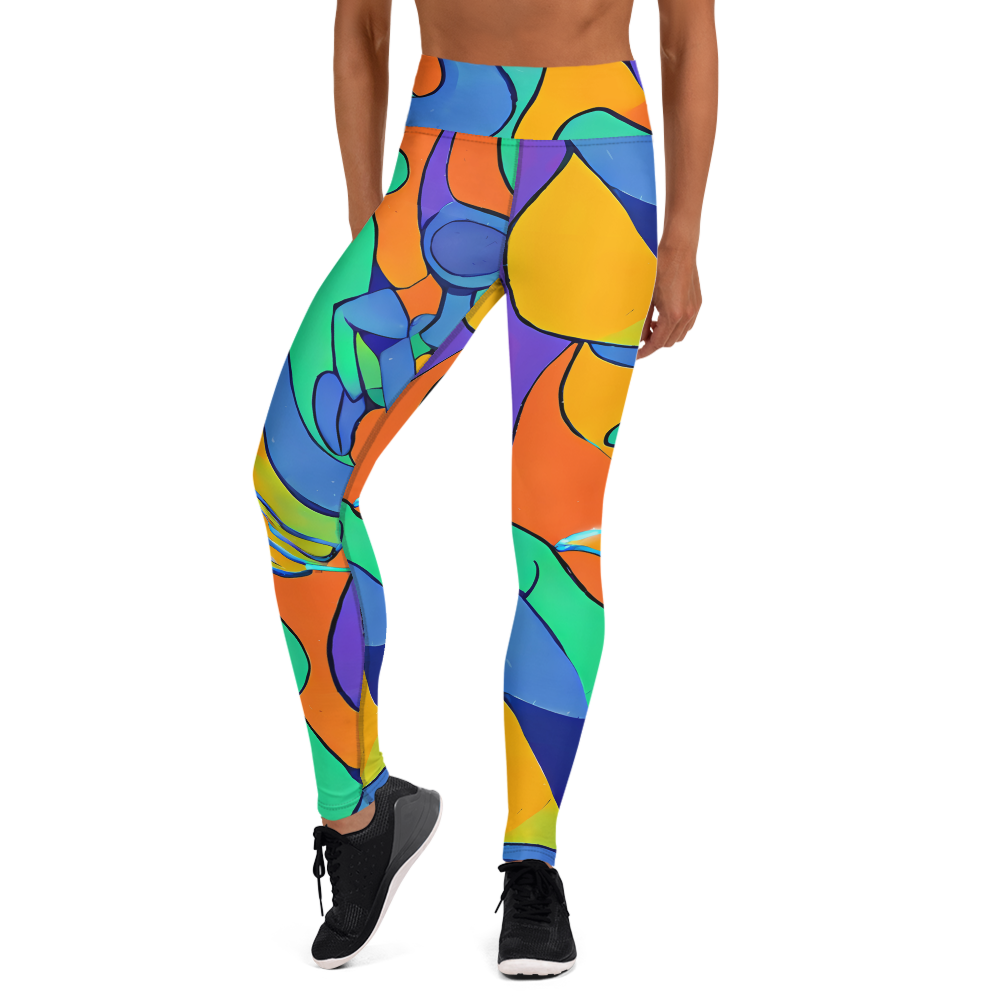 Yoga Leggings - Archipenko Dream