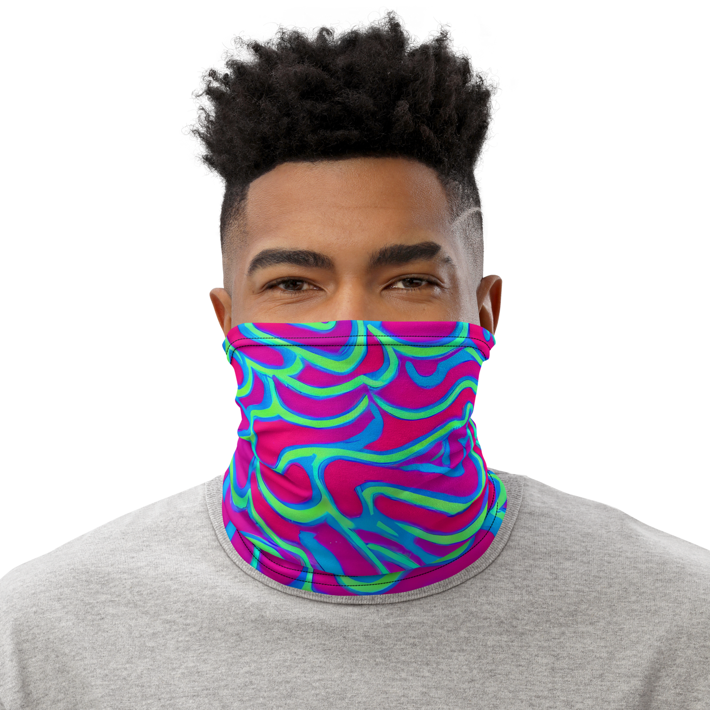 Neck Gaiter - Aquatic Ember