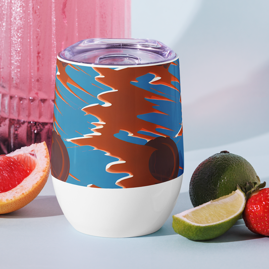 Wine Tumbler - Desert Vortex