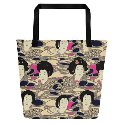 Large Tote Bag w/ Pocket - Timeless Reverie