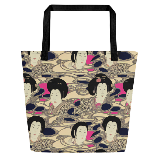 Large Tote Bag w/ Pocket - Timeless Reverie