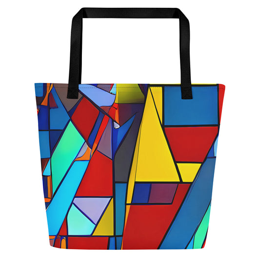 Large Tote Bag w/ Pocket - Neoplastique