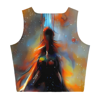 Crop Top - Brush Nebula