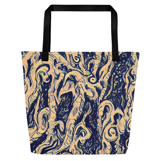 Large Tote Bag w/ Pocket - Doré Dreams