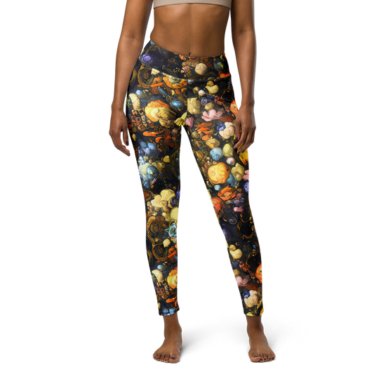 Yoga Leggings - Baroque Blossom