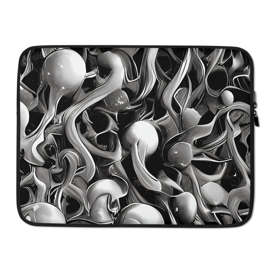 Laptop Sleeve - Fluid Monochrome