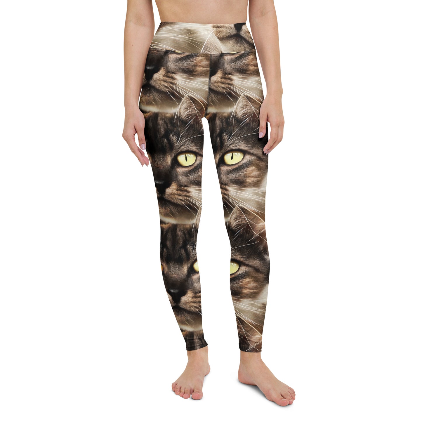 Yoga Leggings - Feline Reverie
