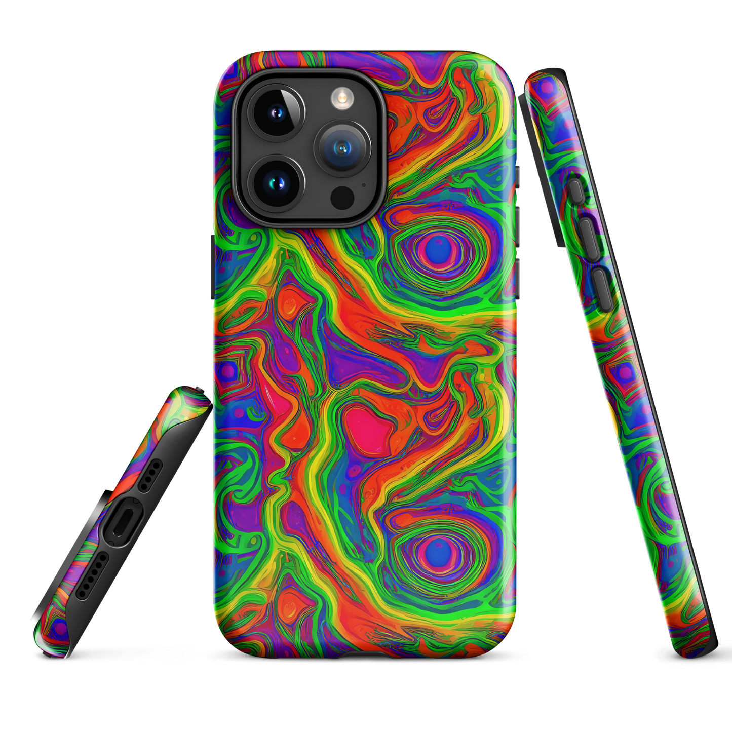 Tough Case for iPhone® - Psychedelic Waves