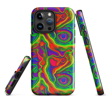 Tough Case for iPhone® - Psychedelic Waves