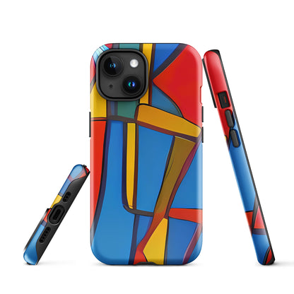 Tough Case for iPhone® - Mondrian Maze