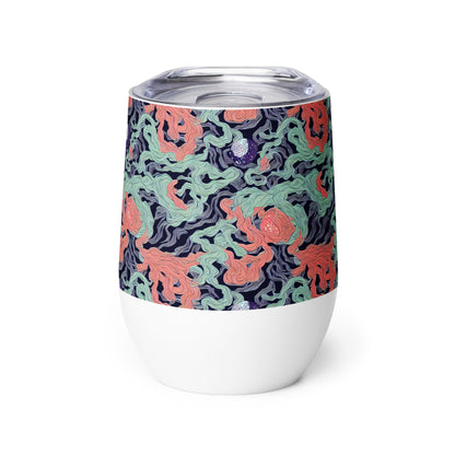 Wine Tumbler - Cosmic Coral