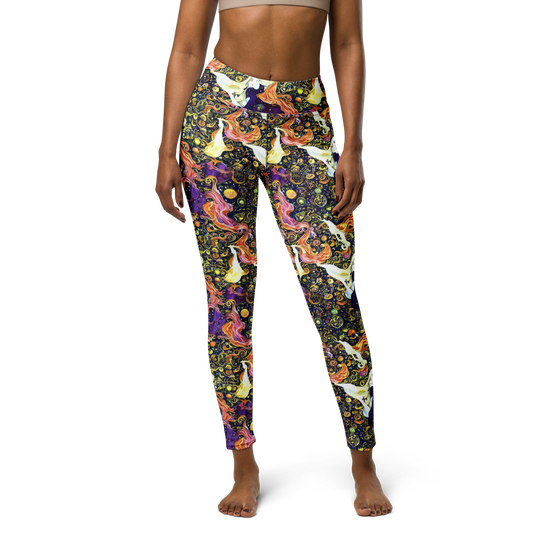 Yoga Leggings - Ethereal Waltz