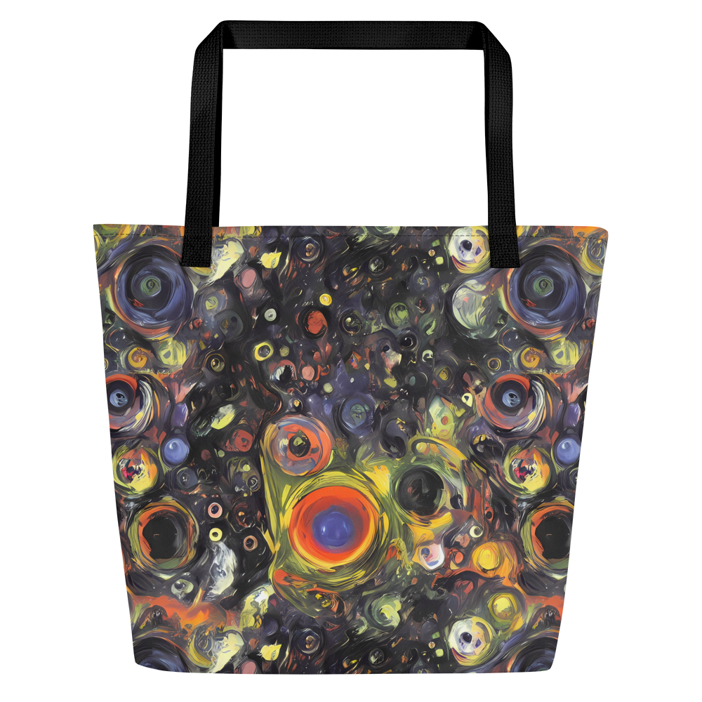 Large Tote Bag w/ Pocket - Stellar Spin