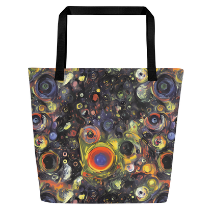 Large Tote Bag w/ Pocket - Stellar Spin